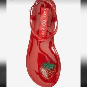 Katy Perry "Geli Strawberry" Sandals
